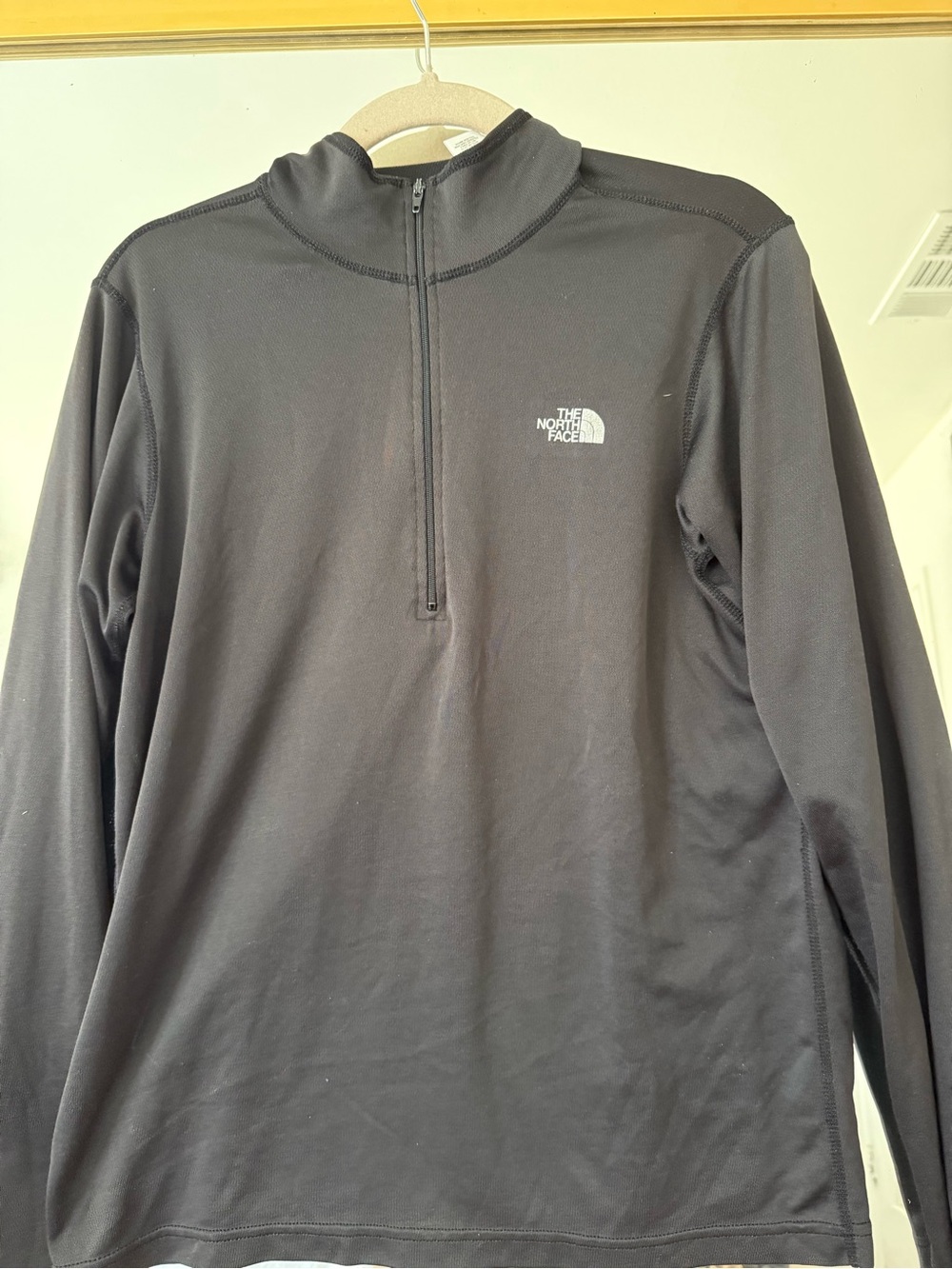 The North Face Black Half-Zip Pullover